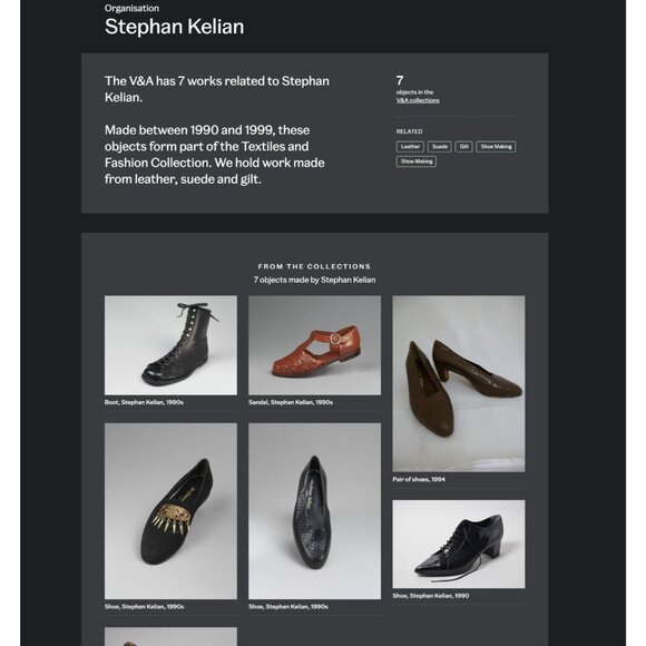 Stephane Kelian Paris Black Suede Embellished Loafers 8 V&A MUSEUM Collection - Picture 13 of 13